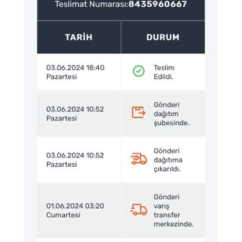 Aras Kargo Velimeşe Şubesi Kargo Teslimat Sorunu