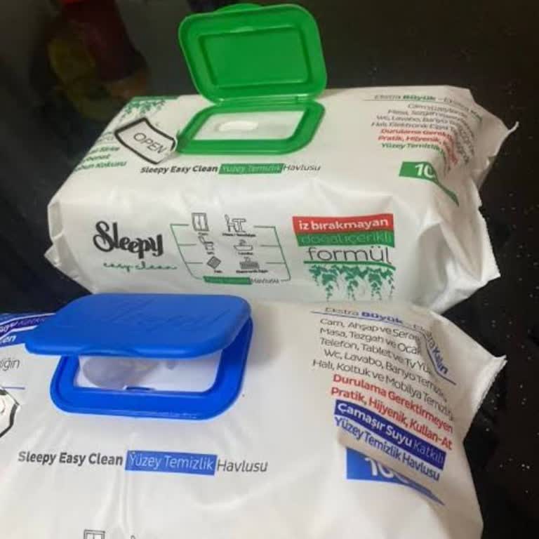 Sleepy Temizleme Bezi İçi Kuru Çıktı