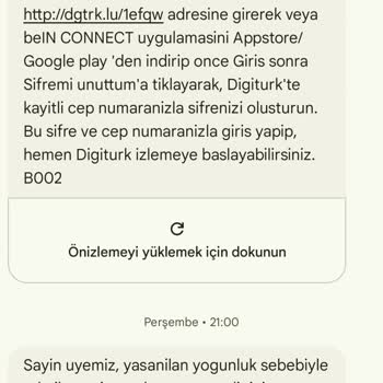 Kurulamayan Digiturk Üyeliği