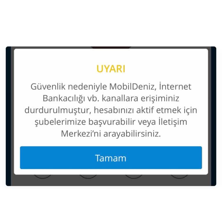 Denizbank Mobil Şube Giriş