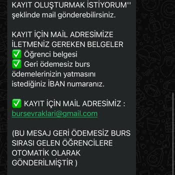 Finans Kuruluşları Adıyla Dolandırıcılık İlkeli Birey Derneği Karşılıksız Burs Başvurusu