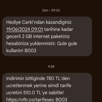 Vodafone Hangi Fiyat Doğru?