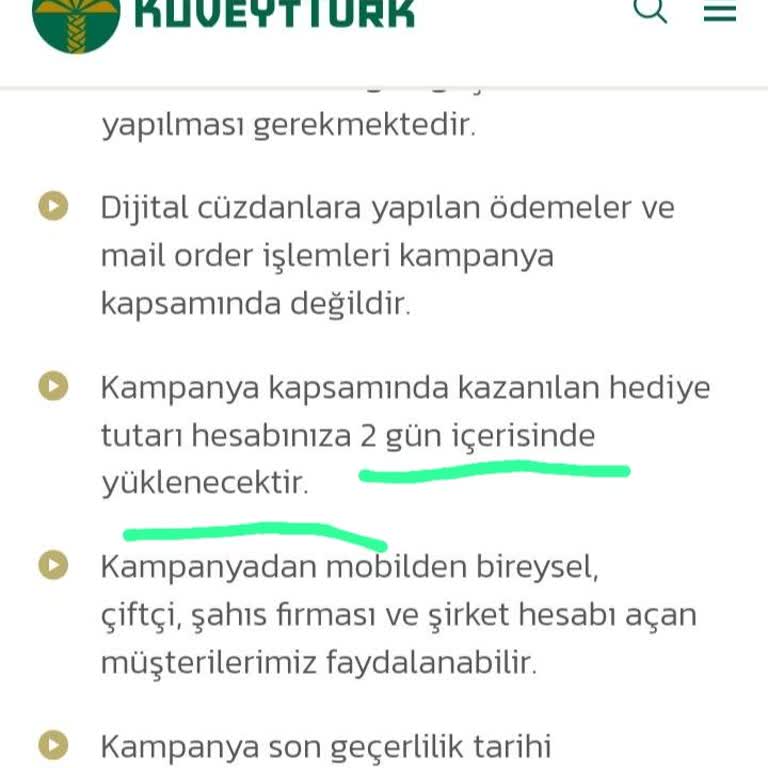 Kuveyt Türk Davet Et Kazan Param Yatmadı