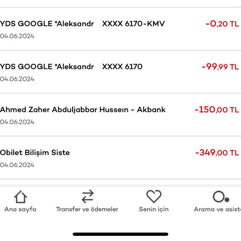 Akbank İzinsiz Para Çekimi Ve İade Talebi