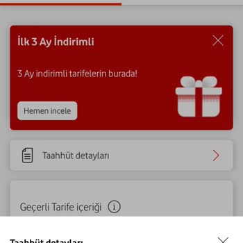 Vodafone Taahhüt Dışı Fiyat Değişikliği Ve Faturalandırma