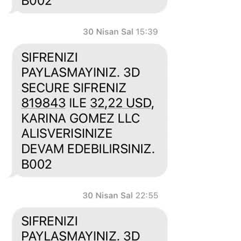 Aonlinetr.unionjill.org Karina Gomez Llc Adlı Firmadan Dolan Dirildim