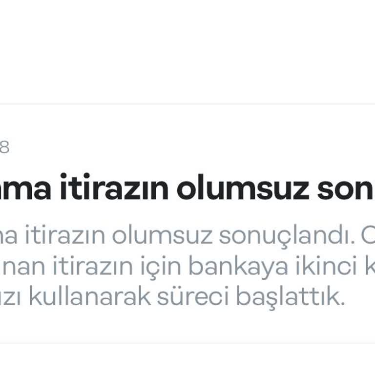 Papara Kartı Paramı Yuttu