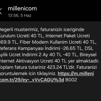 Millenicom Fiyat Cambazlığı Yapıyor