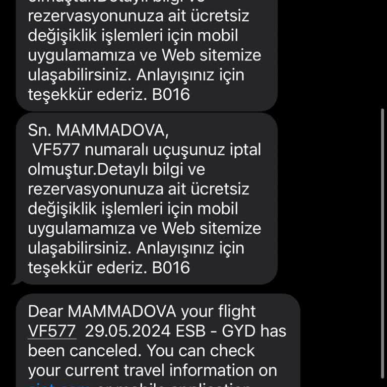 Anadolu Jet Şikayet