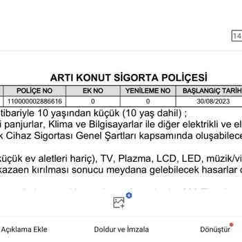 Sompo Sigorta Konut Sigortası Fiyaskosu, Kalitesizliği!