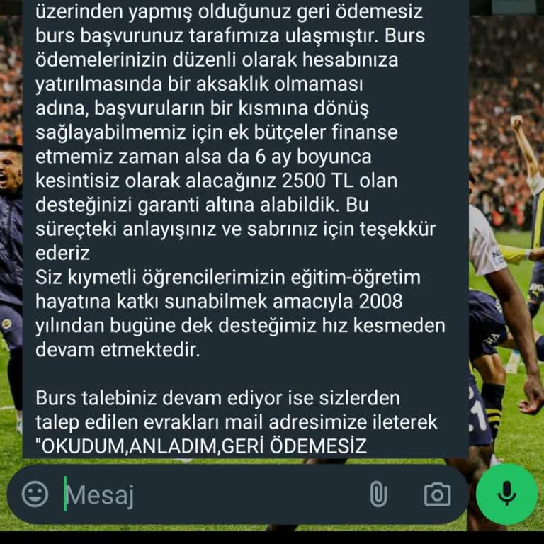 Finans Kuruluşları Adıyla Dolandırıcılık İlkeli Birey Geri Ödemesiz Burs Başvurusu