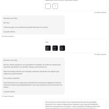 HepsiPay Hepsiburada Limit İçin Gelen Kod Yanlış