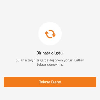 Trendyol Giriş Yapamıyorum Hata Veriyor