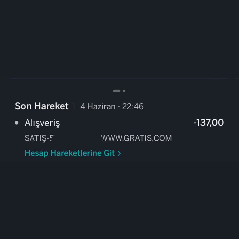 Gratis Kartımdan Para Çekildi Ama Sipariş Oluşturulmadı