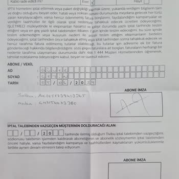 Türk Telekom Cihaz İadesi Problemi