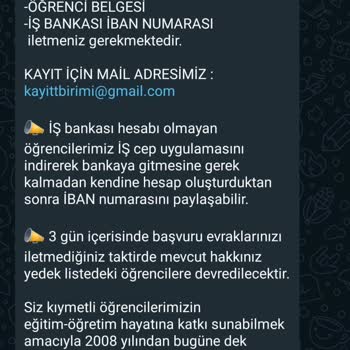 Bursa Büyükşehir Belediyesi WhatsApp Üzerinden Burskoop Bursu Kazandınız Diye Mesaj Geldi