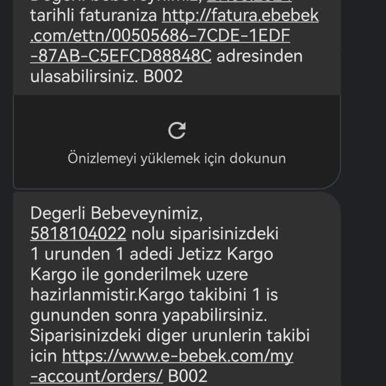 Ebebek Ürünümü Göndermiyor Para İadesi Yapmıyor
