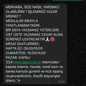 Gaus İade Kabul Etmiyor, Değişim Yapmaya Zorluyor!