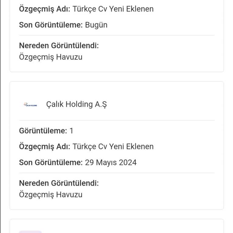 Kariyer.net CV Paylaşımındaki Özensizlik