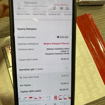 Yemeksepeti Siparişi Teslim Etmemesi