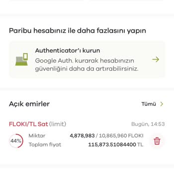 Paribu'da Yaşanan İşlem Ve Komisyon Sorunları