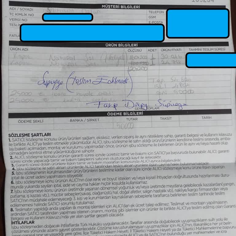 Bambi Yatak Aldım 2 Aydır Teslim Etmiyorlar