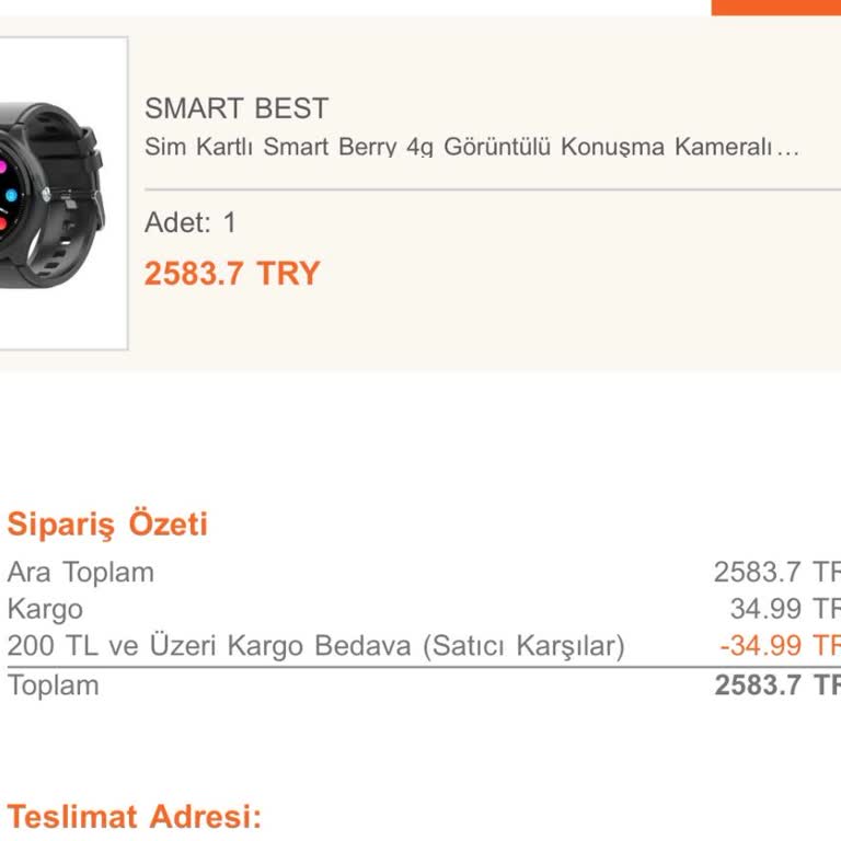 Trendyol Smart Best Şikayeti!