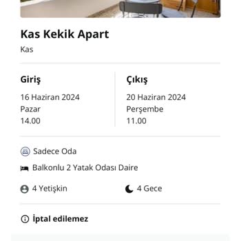 Enuygun.com Otelde Müsaitlik Olamamasına Rağmen Rezervasyon Yapıldı.