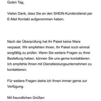 DHL Services ist nicht willig zu helfen