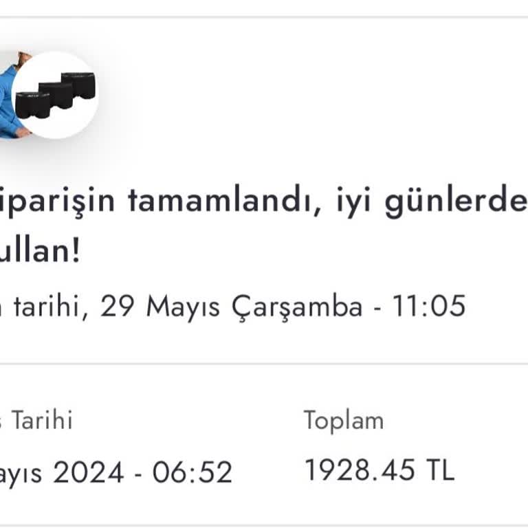 Boyner'den Eksik Gelen Ürün