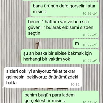 Keikei Nişan Törenim İçin Aldığım Elbise Teslim Edilmedi Ve Para İadem Gecikti!