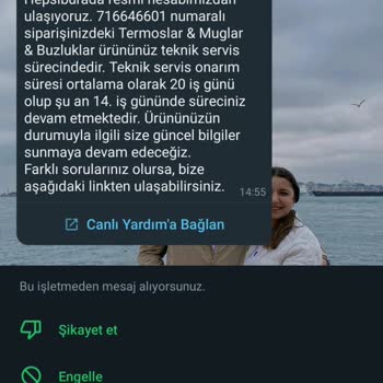 Hepsiburada Satıcılı Almış Olduğum Stanley Marka Termos