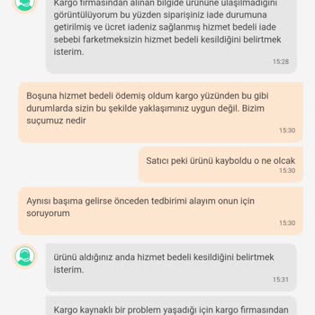 Dolap Firmasından Almış Olduğum Ürün Kayboldu