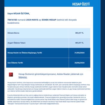 Yapı Kredi Bankası Bankası Esnek Hesap