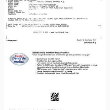 Paybox Anlayışınız İçin Teşekkür Ede