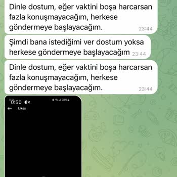 Telegram Tehdit Para İsteme Her Şey Var
