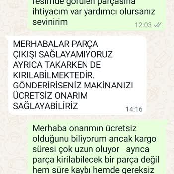 Cengiz Balıkçılık İlgisiz Teknik Servis