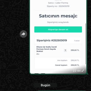 Lider Forma Shopier Muhatap Yok