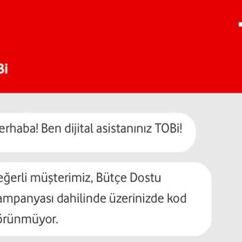 Vodafone Bütçe Dostu 100 TL İade Vermiyor