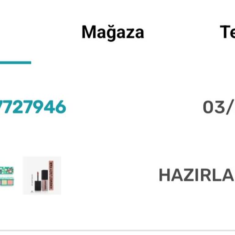 Watsons Bir Haftadır Siparişiniz Hazırlanıyor