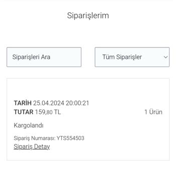 Yataş Bedding Nevresim Göndermedi