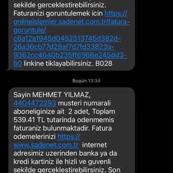 Sadenet Aboneliğimi İptal Etmiyor Fatura Kesiyor 1 Hafta Da