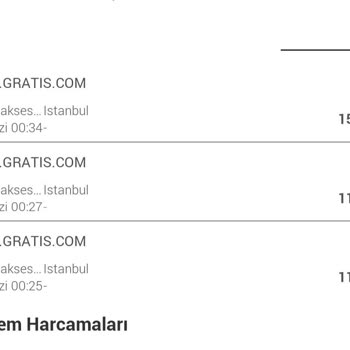 Gratis Kredi Kartımdan Para Çekildi. Sipariş Yok.