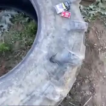 TCDD Dikili Kazık Dolayı Lastik Parçalanması