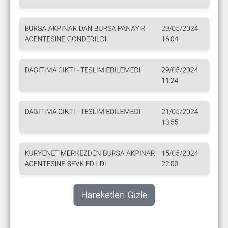 Kuryenet Kargom Neden Gelmiyor