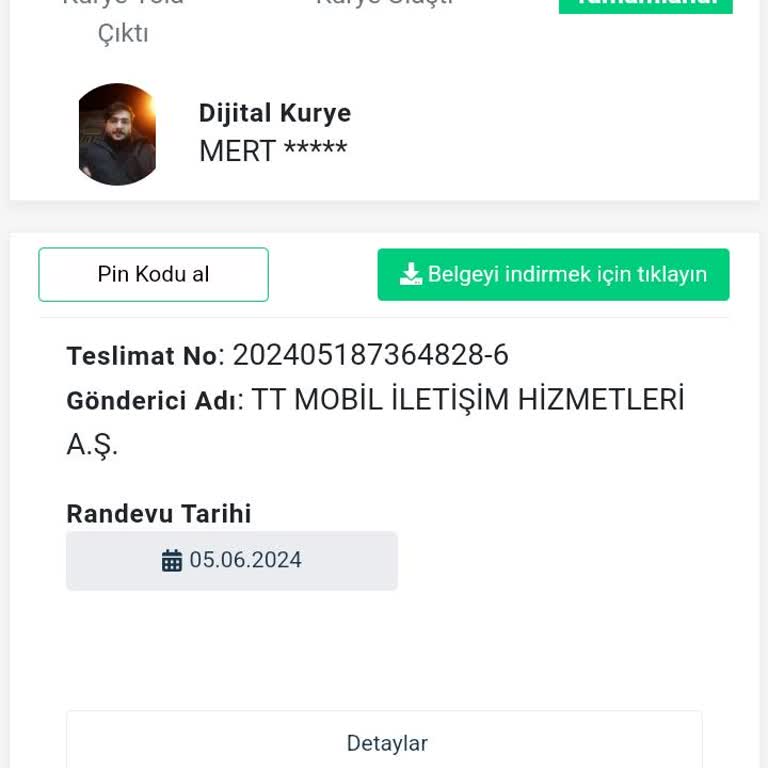 Dijital Kurye Kurye Adrese Gelmiyor