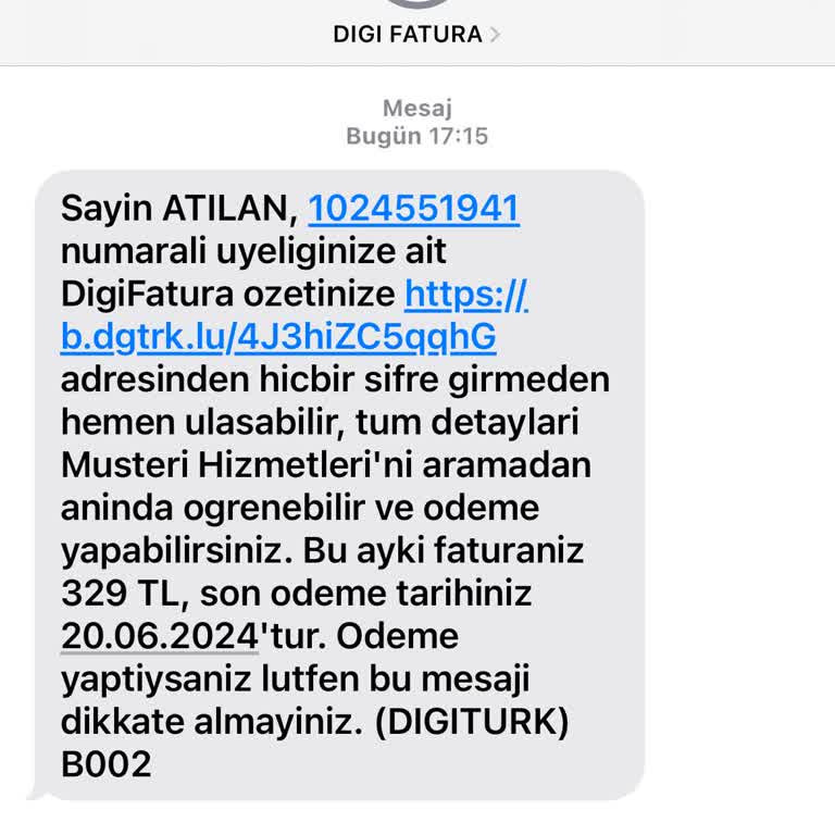 Digiturk Haksız Para Talepleri