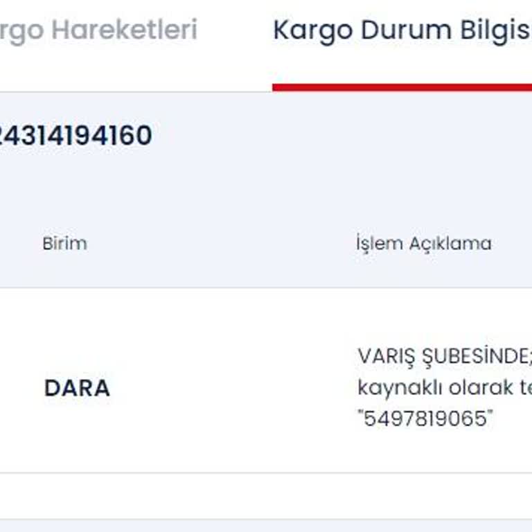 Aras Kargo Mardin Dara Şubesi Personel Davranışı Kötü.