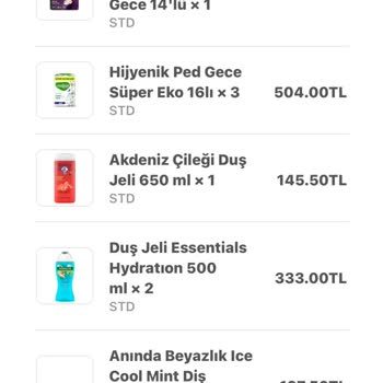 Eve Siparişler Eksik Geldi