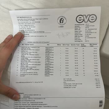 Eve Siparişler Eksik Geldi